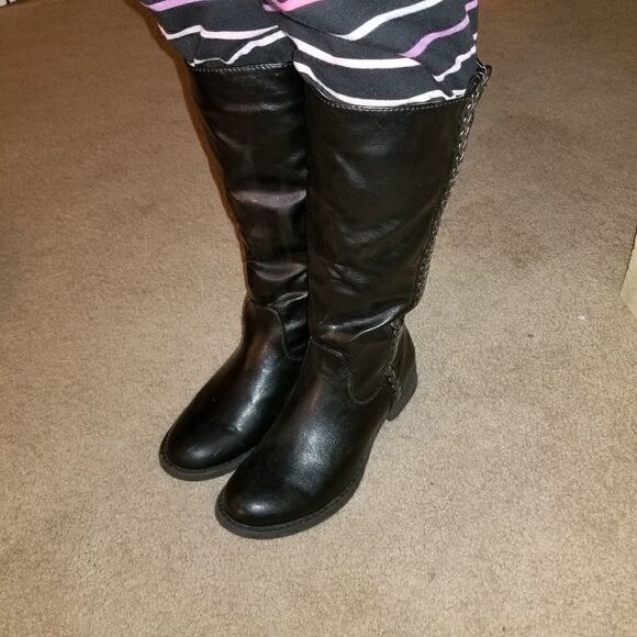 Lime light black boots size 7.   ^ - Picture 1 of 5